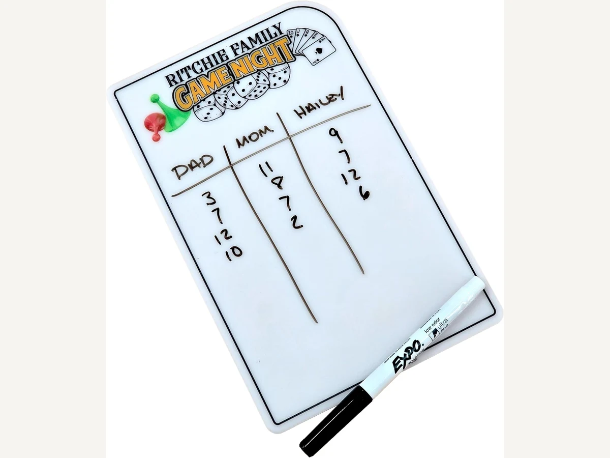 Dry-Erase Score Panel product photo.