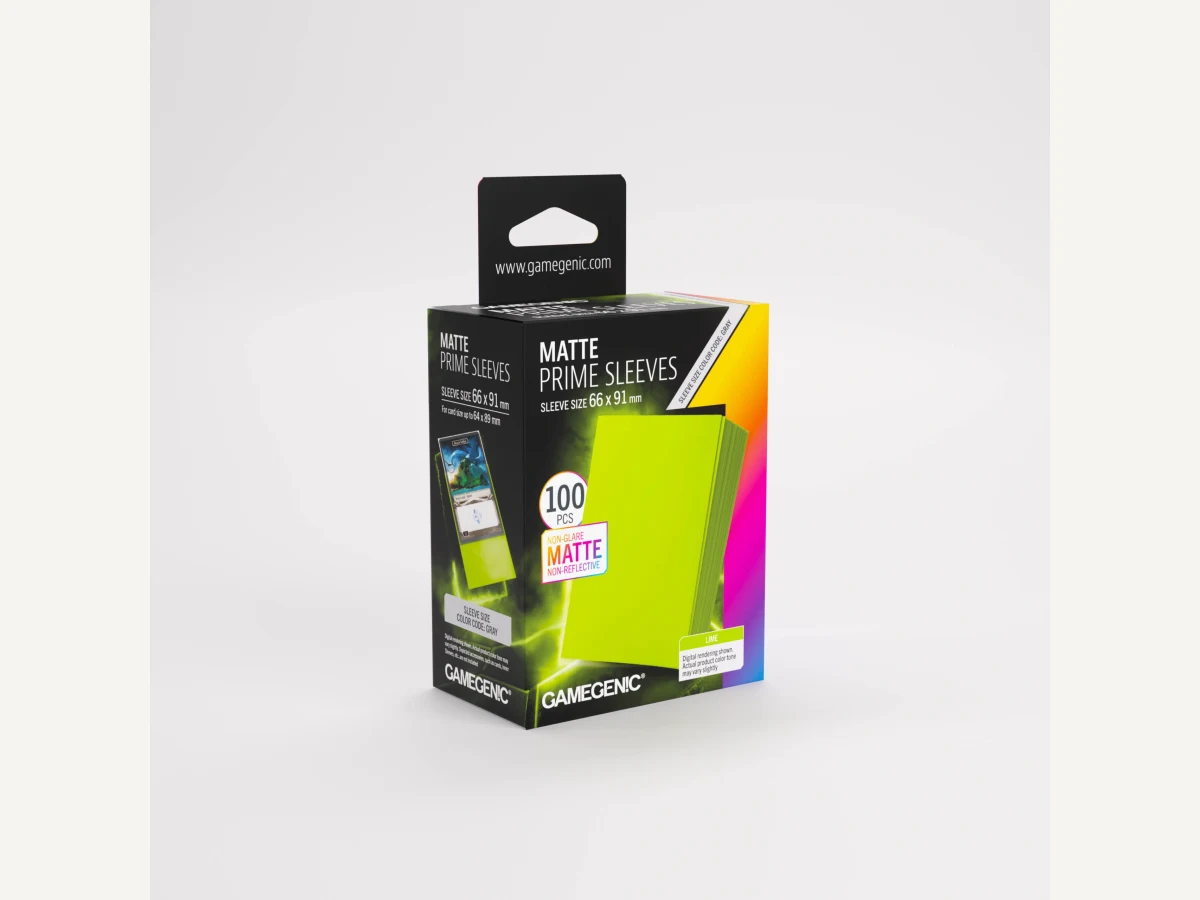 Matte Sleeves 100-Pack product photo.