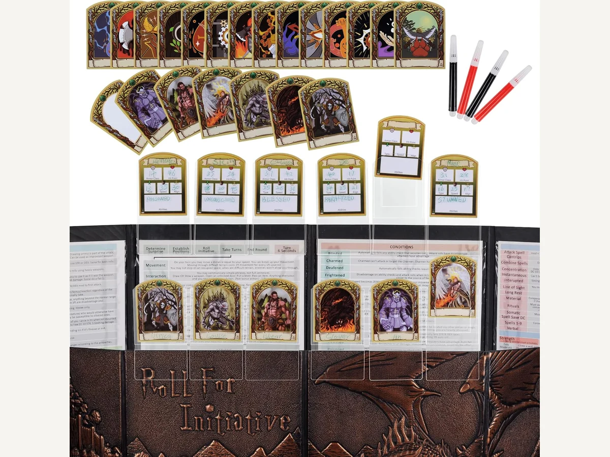 Turn Order Cards product photo.
